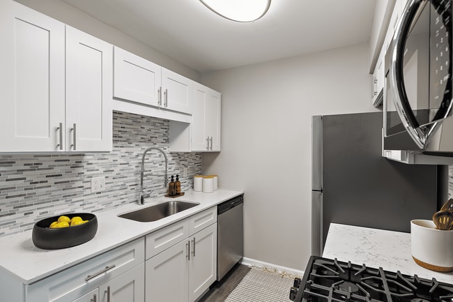 Tile Backsplash in Kitchens - Residences at Grand Blanc