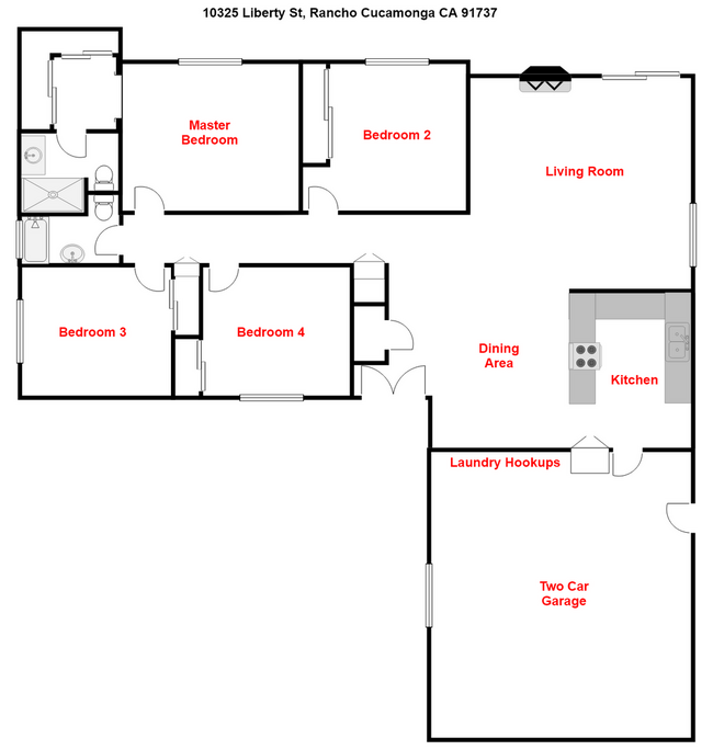 Photo - AVAILABLE NOW! RANCHO CUCAMONGA UPDATED Family Home 4+2