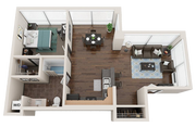 A3: 1 Bed 1 Bath