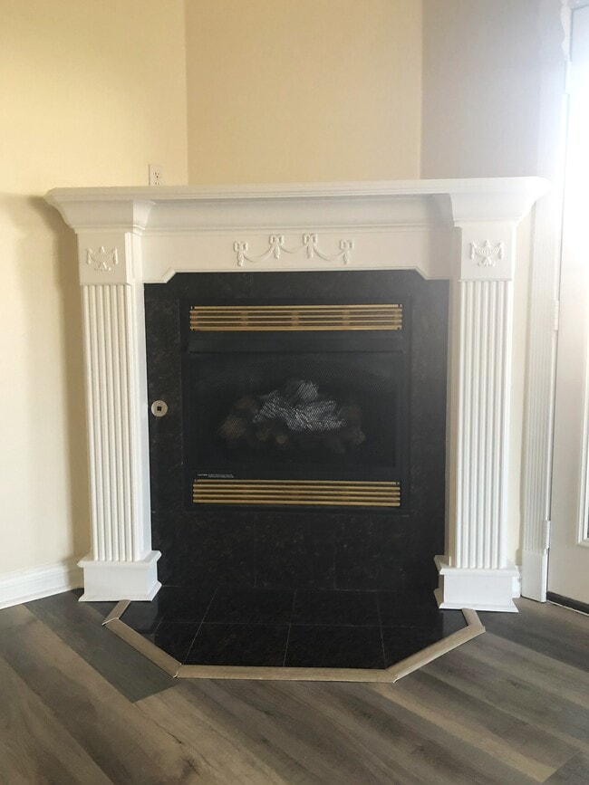 Gas log fireplace - 6210 W Milliken Bnd