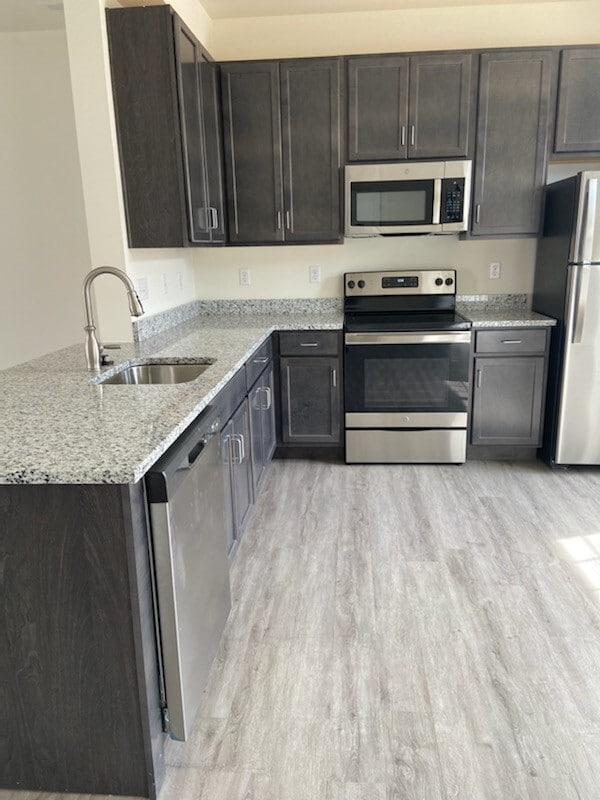 Townhome Kitchen - The Reserves At Belle Ayre