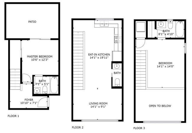 Photo - Modern Townhome For Lease Near Columbia City | 2 Bed | 2.5 Bath | A/C | Covered Parking