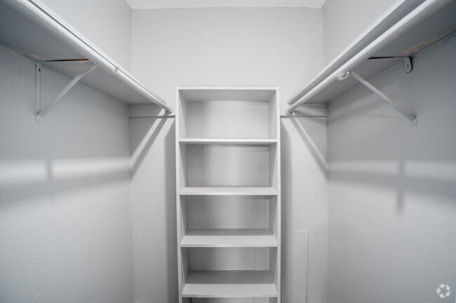 2BR, 2BA - 910SF - Primary Closet