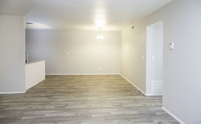 Hardwood Vinyl Floors thru Apartment