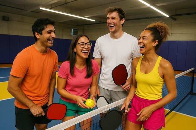 Indoor Pickleball Court