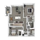 B4 3D Floor Plan