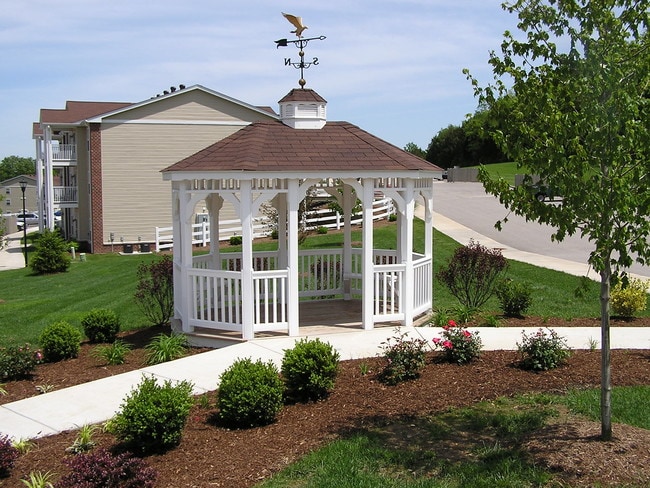 Relax at the gazebo