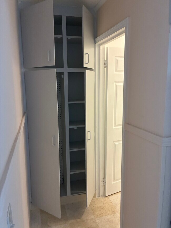 Linen closet