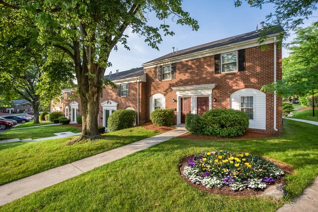 Two floor townhome living with private entry ways and plenty of New England charm
