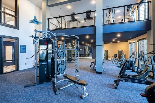 Two-Story Fitness Center