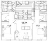 B6 floor plan New Village at Patchogue