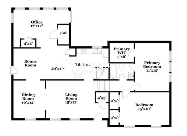 4 Bedroom Pet-Friendly Home in Center Point, AL with Main Street Renewal