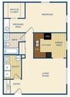 1BR/1BA