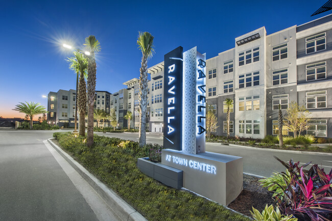 Entrance to Ravella at Town Center - Ravella at Town Center Apartments