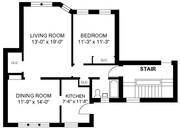 1BR/1BA
