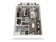 B7APH floor plan Sofia Coral Gables
