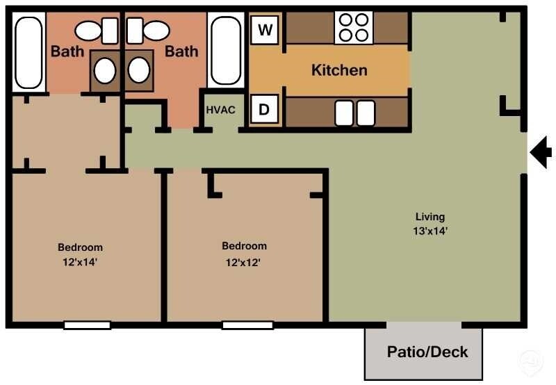 Photo - 2905 Burch Ave Unidad 2