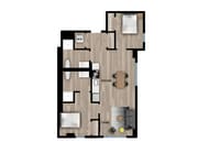 2 Bed