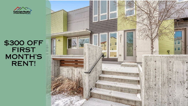 Building Photo - $3,145.95- 3 Bed, 3.5 Bath Townhome in Denver with Central AC and In Unit Laundry