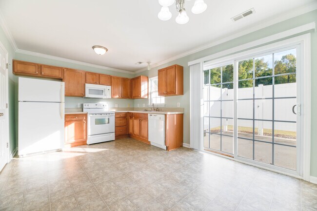 Spacious Kitchen with Patio Access - 1508 Manning Forest Dr