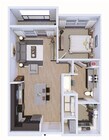 A2 floor plan Aspire at Silverleaf