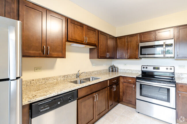 Renovated Kitchens with Granite Countertops - Parkside Estates Rental