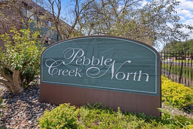 Pebble Creek North Entrance - Pebble Creek North Apartments