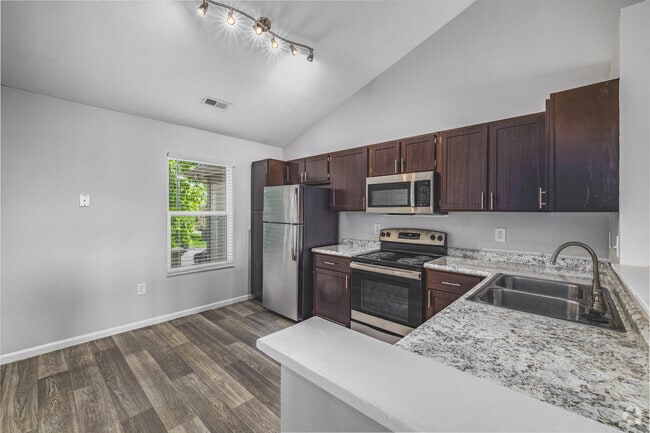 3BR, 2BA - 1,232SF - Kitchen