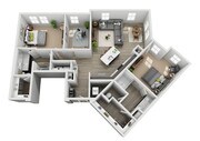 B4 floor plan The Haven at Indigo Square
