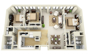 The Exeter - 3 Bed / 2 Bath
