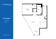 A7 Freedom 1 Bed 1 Bath