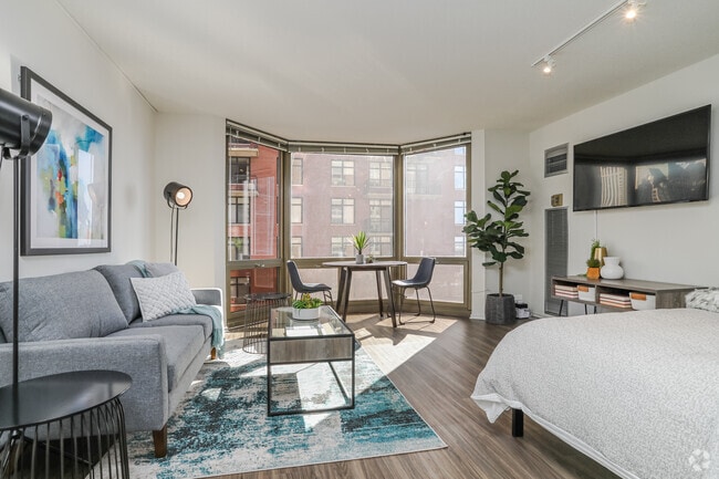 Studio, 1 BA - Living Area