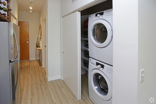 Lavadora y secadora estándar en todos los apartamentos