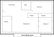 2BR/1BA