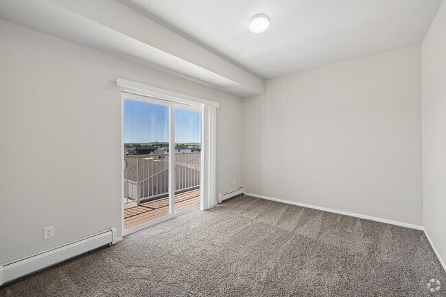 1BR, 1BA- 825SF - Bedroom - Falcon & Mallard Heights