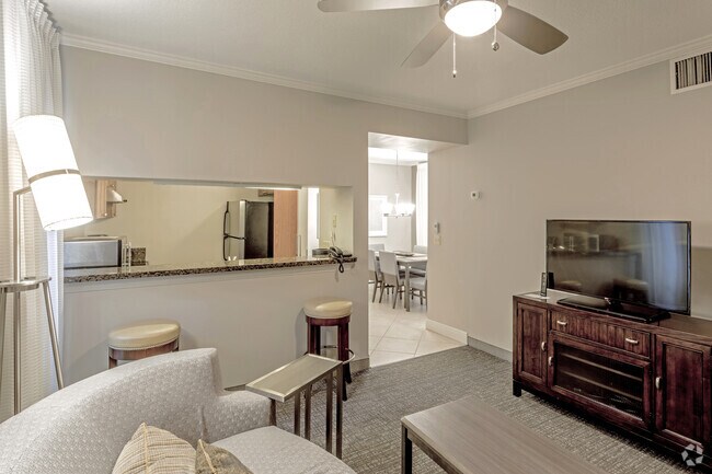 2BR,2BA - 1,000 SF