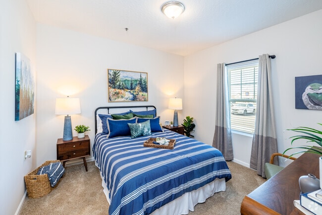 The Audrey - 1BD, 1BA - 622SF - Bedroom