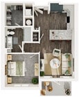 A1 floor plan Gladwen Wendell Falls
