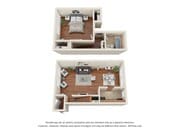 1 bedroom duplex