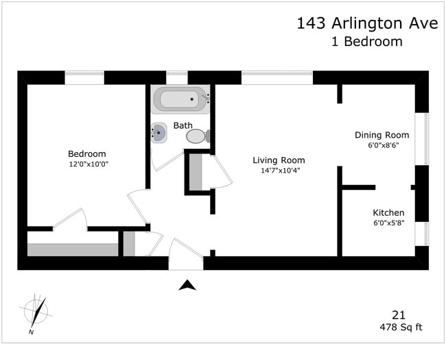 Photo - 145 Arlington Avenue Unit 21