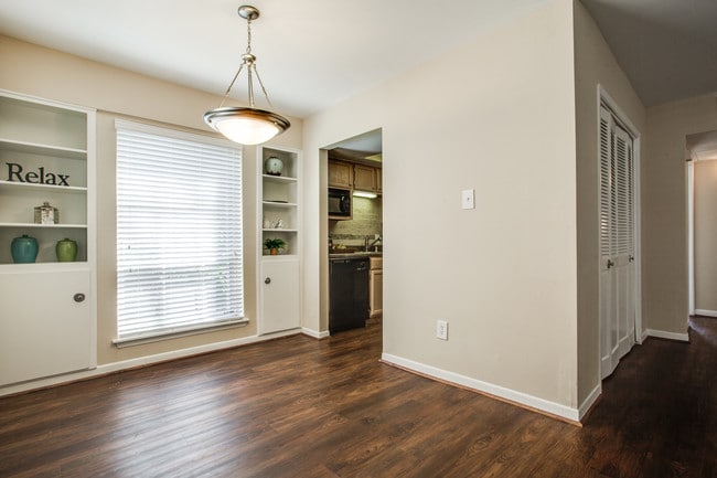 Wood floors in Dining and Living Rooms - The Bordeaux
