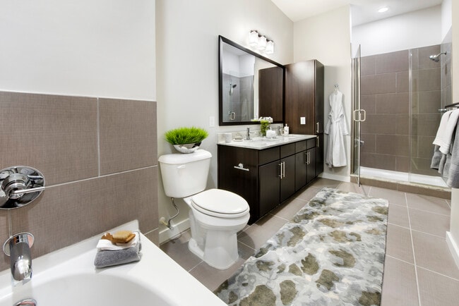 Primary Bathroom - Overture Buckhead South 55+ Apartment Homes