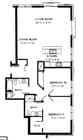 2 Bed / 2 Bath - 1,252 SF