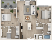 B2 - Floor Plan 2D