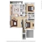 2 Bedroom Upper Level