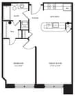 AC-A_1Bed_1Bath_685 Sq Ft