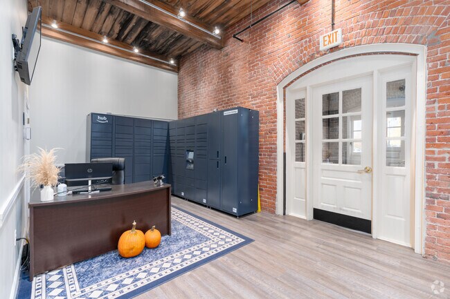 Lobby and Amazon Hub