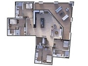 4 Bedroom Corner Balcony