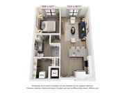 Step into a stylishly designed apartment combining comfort and elegance.