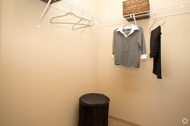 Surprising large closets